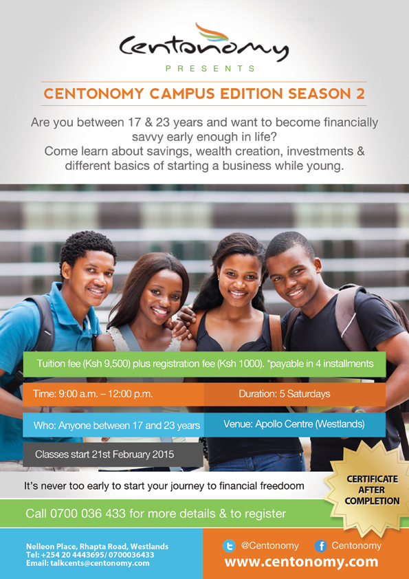 Centonomy Campus Edition is Back for a Second Season