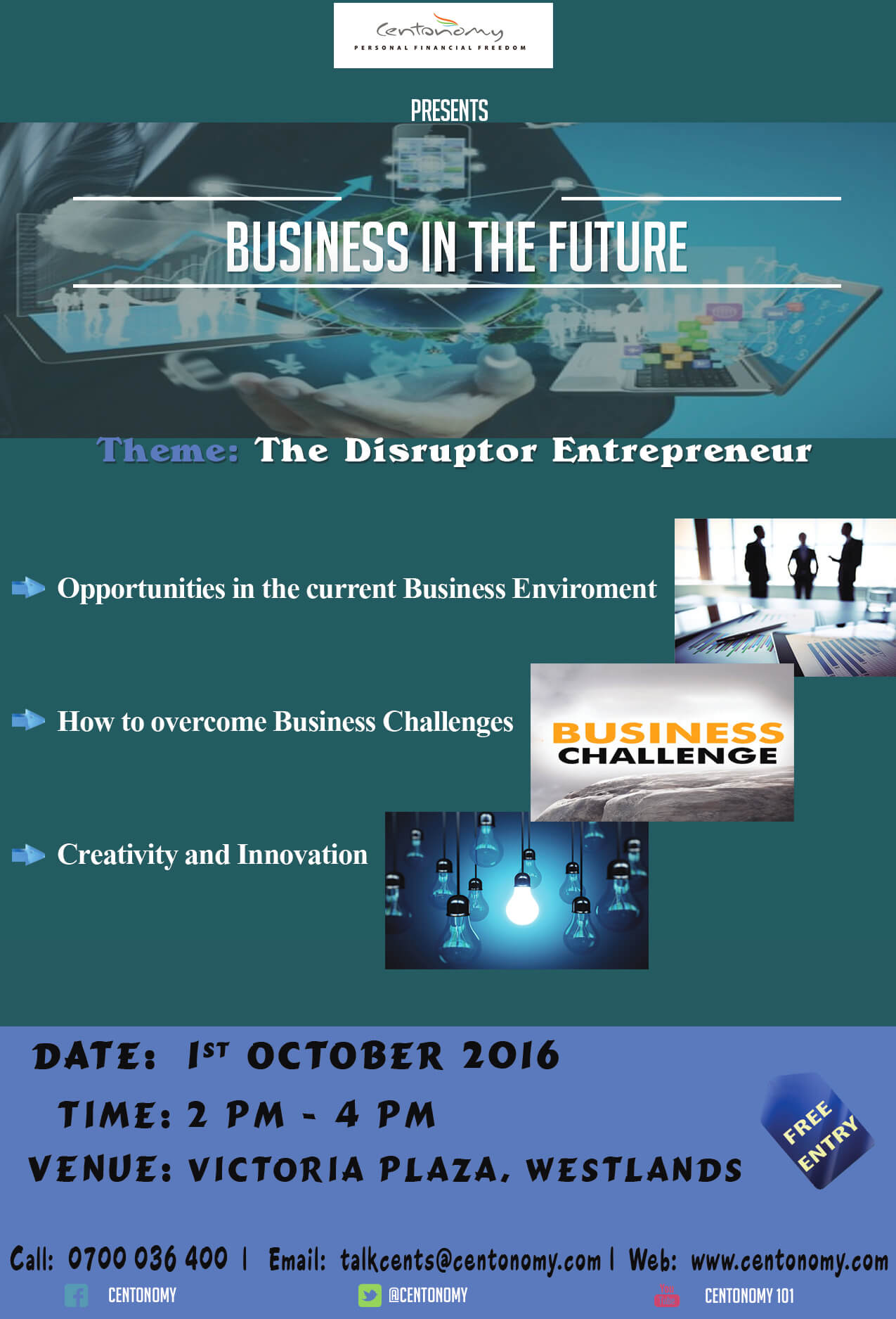 Entrepreneur, this is your Invitation